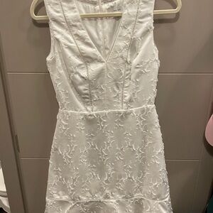 Reiss White Lace Dress